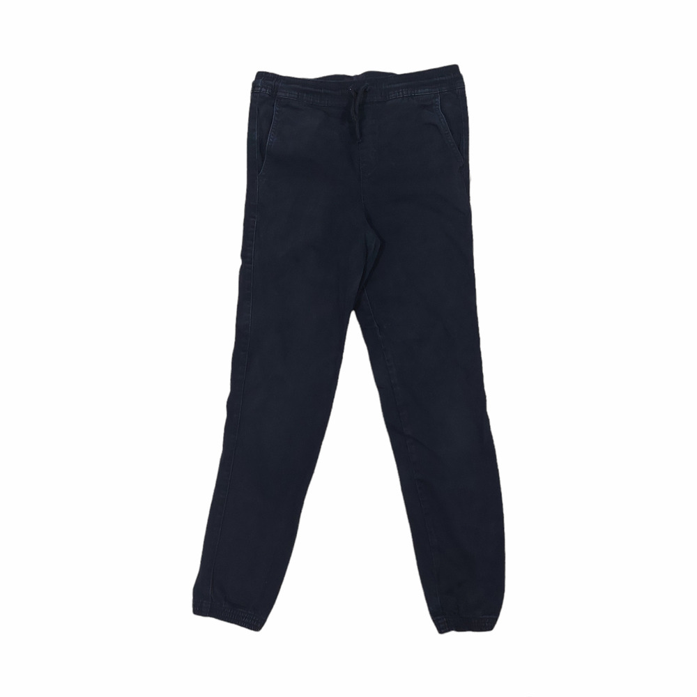 RSQ Solid Black Cotton Spandex Skinny Drawstring Men's Joggers Size Large